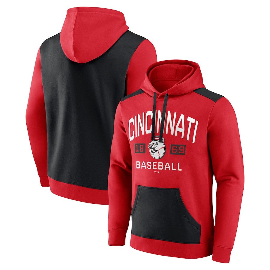 Men 2023 MLB Cincinnati Reds red Sweatshirt style 2->cincinnati reds->MLB Jersey